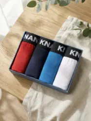 Premium Cotton Boxer Brief (mixed colors) — 4-Pack view 2