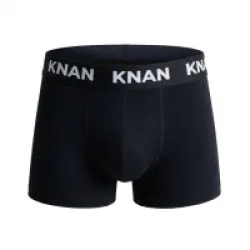 Gokwe Cotton Boxer Brief ( All black Pack) - 3 pack view 1