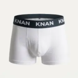 Gokwe Cotton Boxer Brief ( All White Pack) - 3 pack view 1